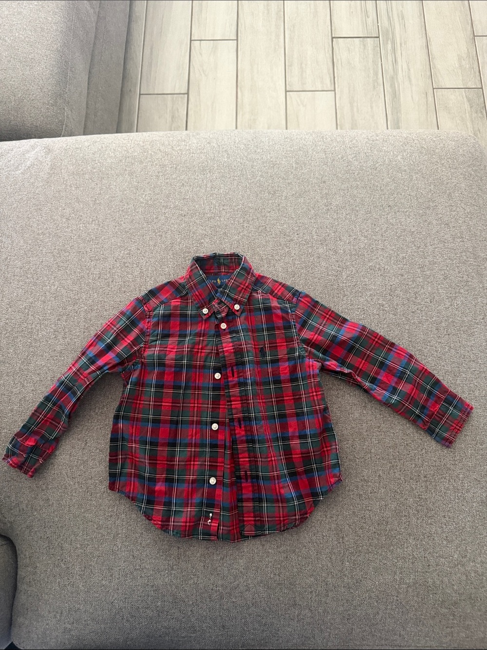 Ralph Lauren Plaid Button-Down Shirt